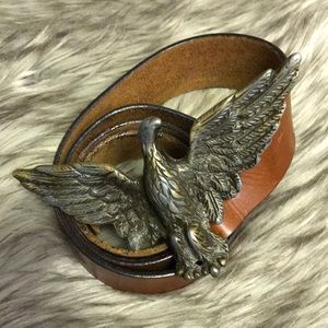 Vintage Unique Eagle Belt
